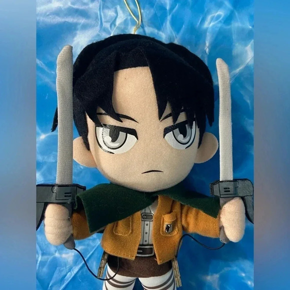 Attack on Titan - Funimation - Levi Ackerman with Swords Plush - Picture 3 of 14